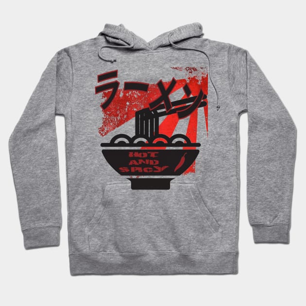 Hot & Spicy Ramen Hoodie by Debrawib